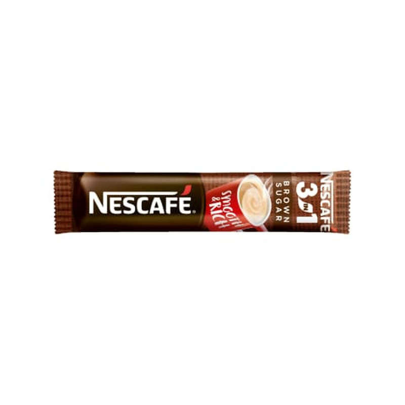 Kohvijoook lahustuv 3in1 pruuni suhkruga Nescafe 16,5g