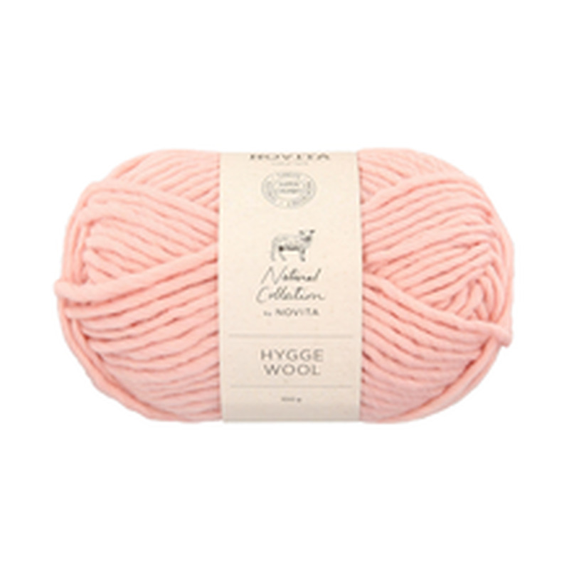 Lõng hygge wool 100g 504 roosa