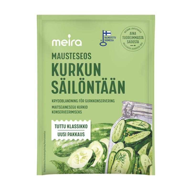 Maitseainesegu kurkide konserveerimiseks, MEIRA, 200 g