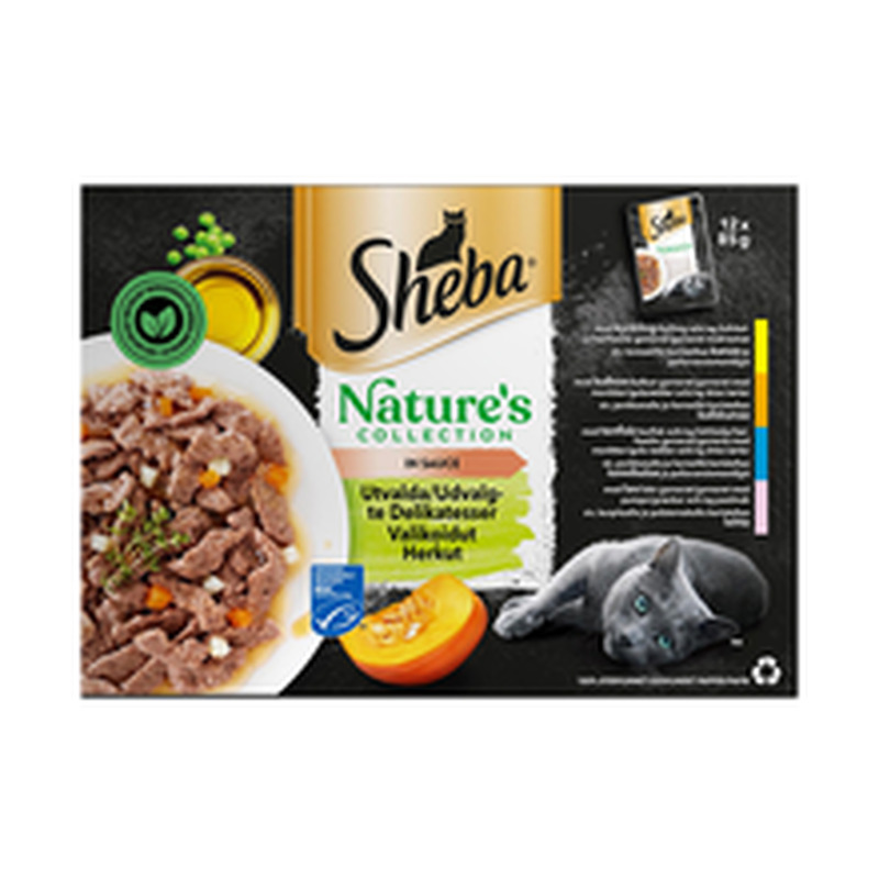 Sheba  Nature's Collection kassitoiduvalik kastmes 12x85g