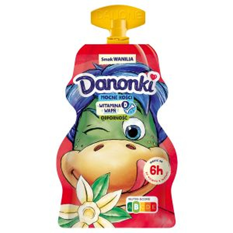 Danonki Tuubijogurt vanilje 70g