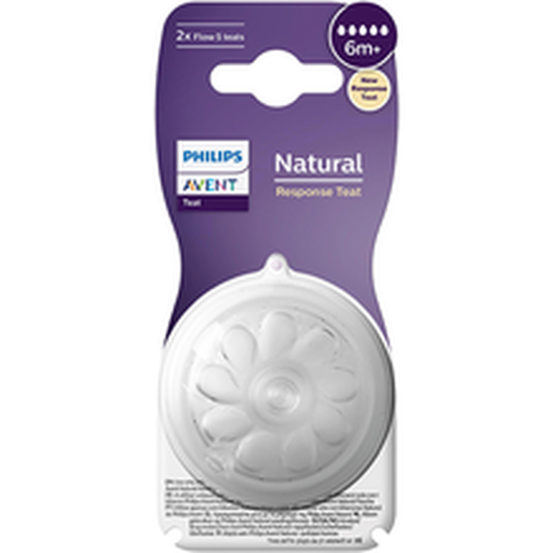 Avent Natural 3.0 pudelilutt, alates 6-elukuust, 2 tk