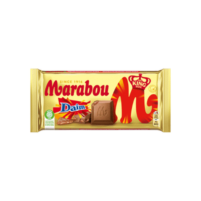 Piimašokolaad Daim tük. MARABOU 220g