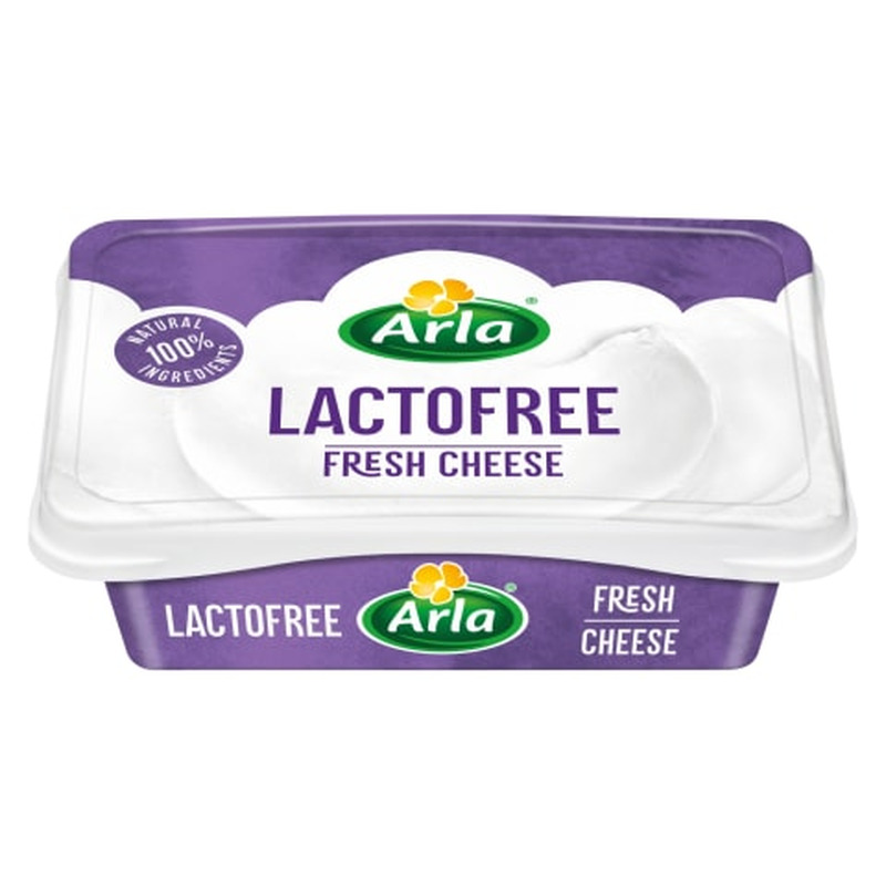 Kreemjuust naturaalne laktoosivaba, ARLA, 200 g