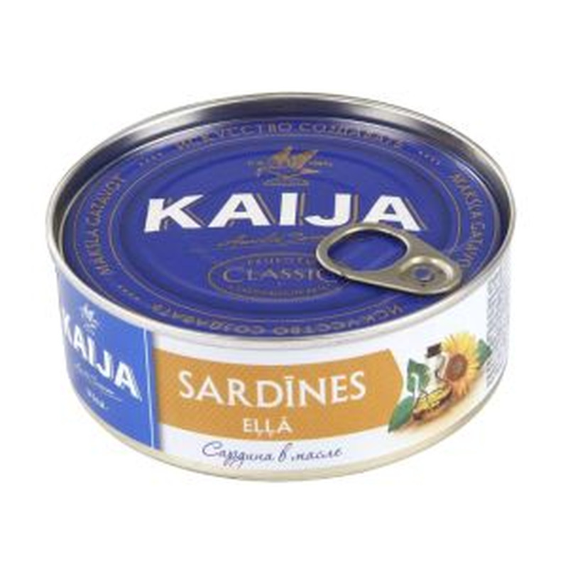 Kaija Sardiinid õlis EO 240g