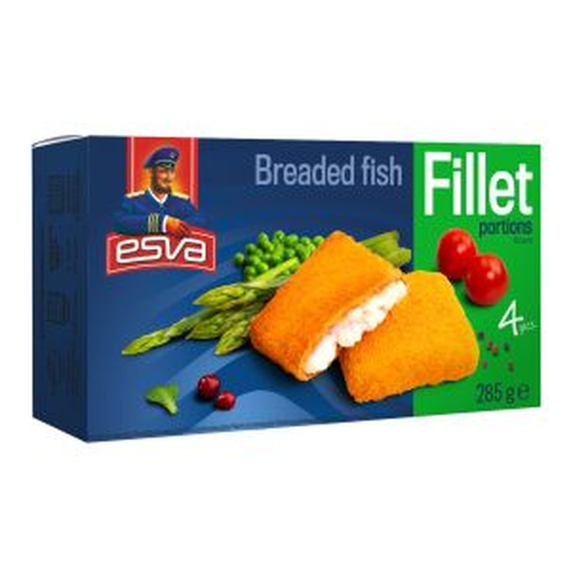 Paneeritud kalafileepalad, ESVA, 285 g