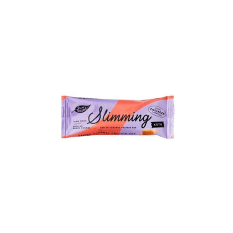 Valgubatoon soolakaramelliga, SLIMMING, 40 g