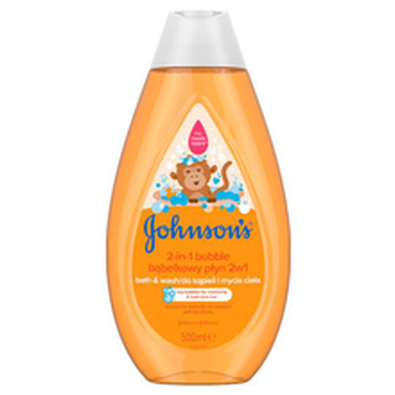 Vannivaht ja dušigeel lastele 2in1, JOHNSON´S, 500 ml