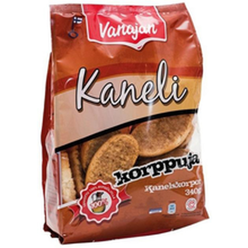 Vanajan laktoosivabad kaneelikuivikud, 340 g