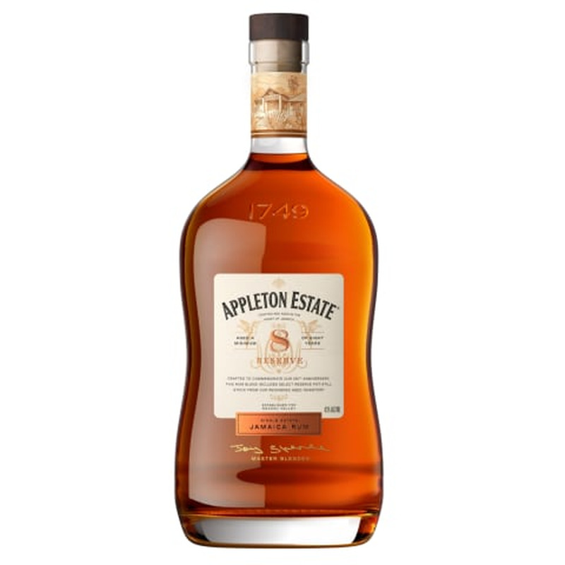 Rumm Appleton Estate 8 YO Reserve 43%vol 0,7l