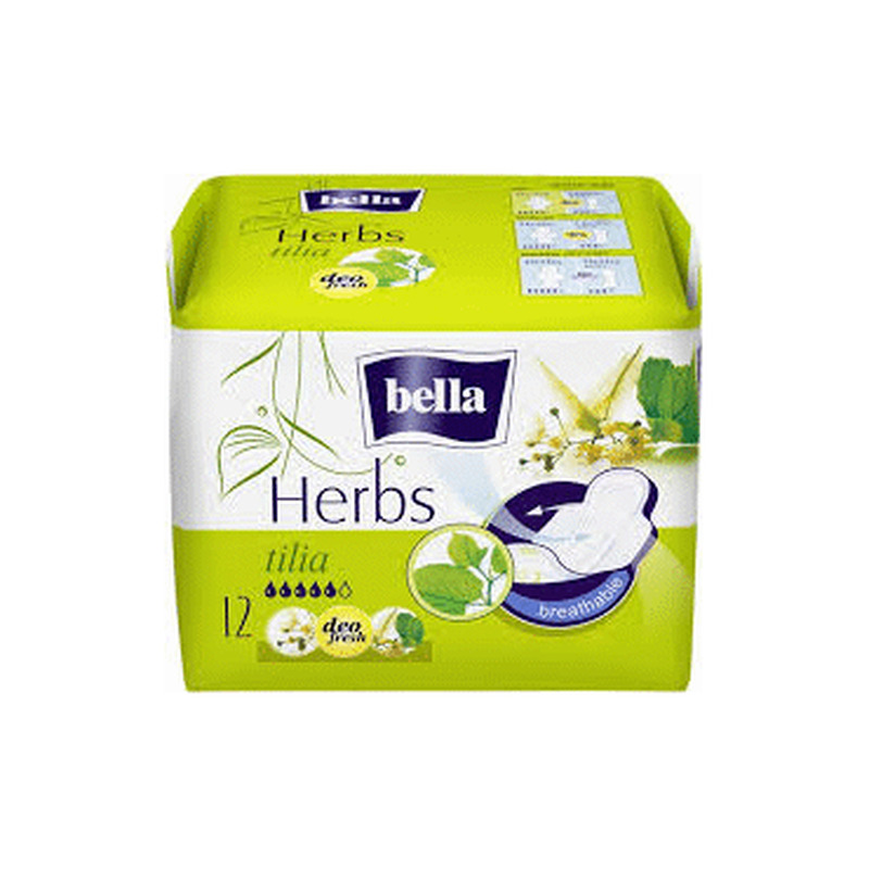 Hügieeniside BELLA Herbs Tilia 12tk