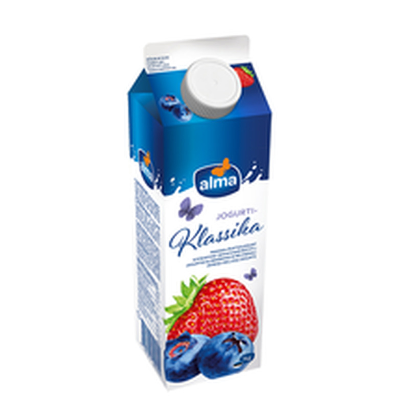 Maasika-mustika jogurt, 1 kg