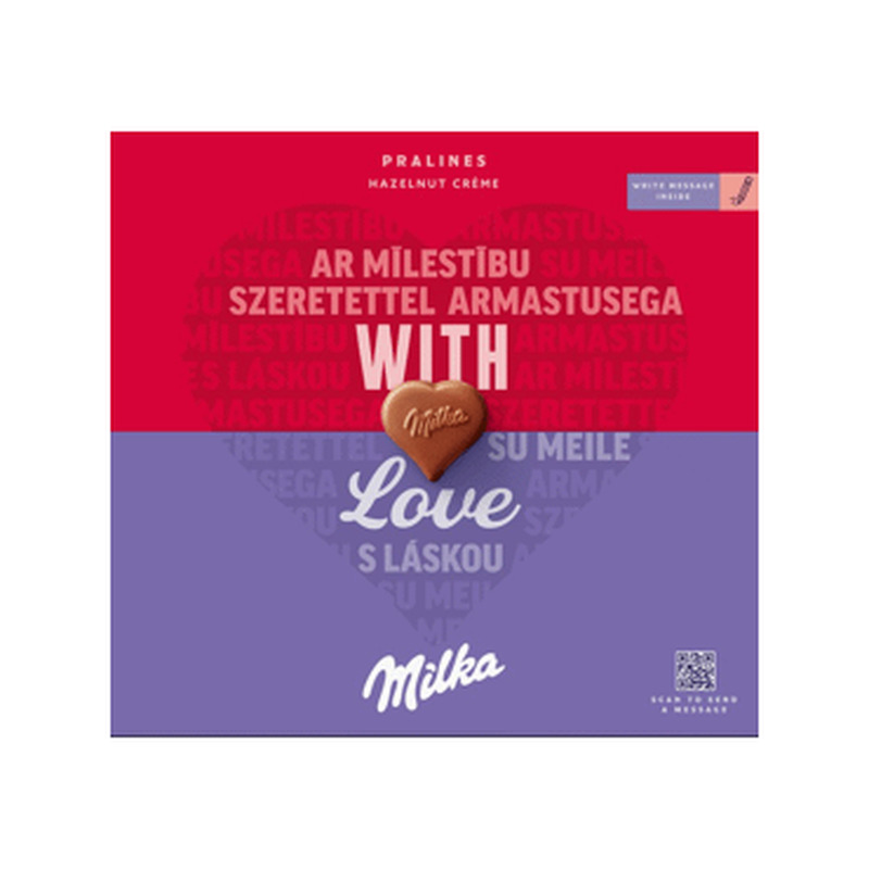 Karp šok.kompv.pähkl. I Love MILKA 110g