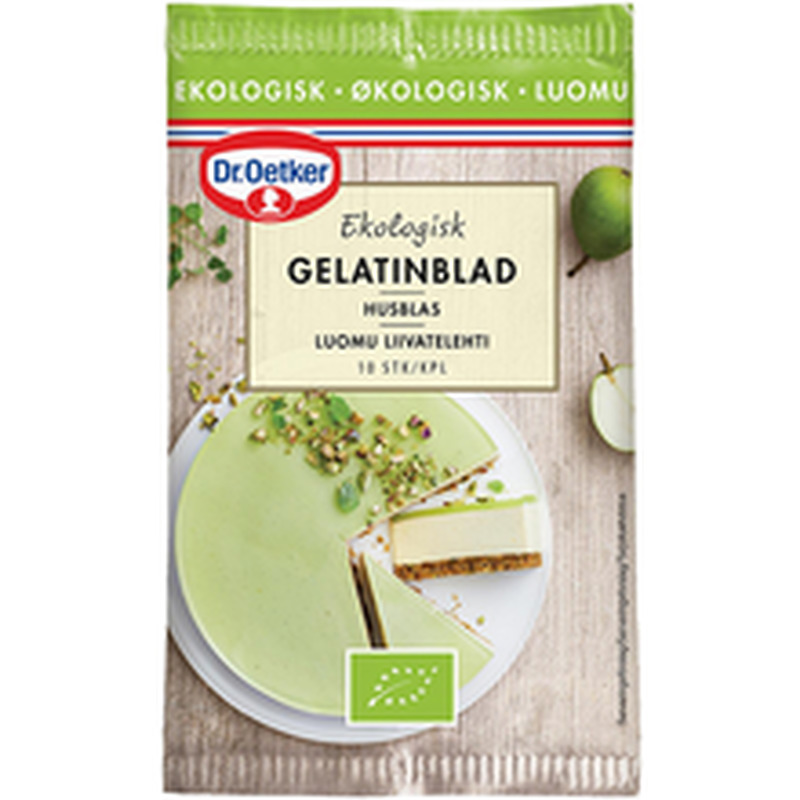 Dr. Oetker želatiinilehed 10 tk 17 g, mahe