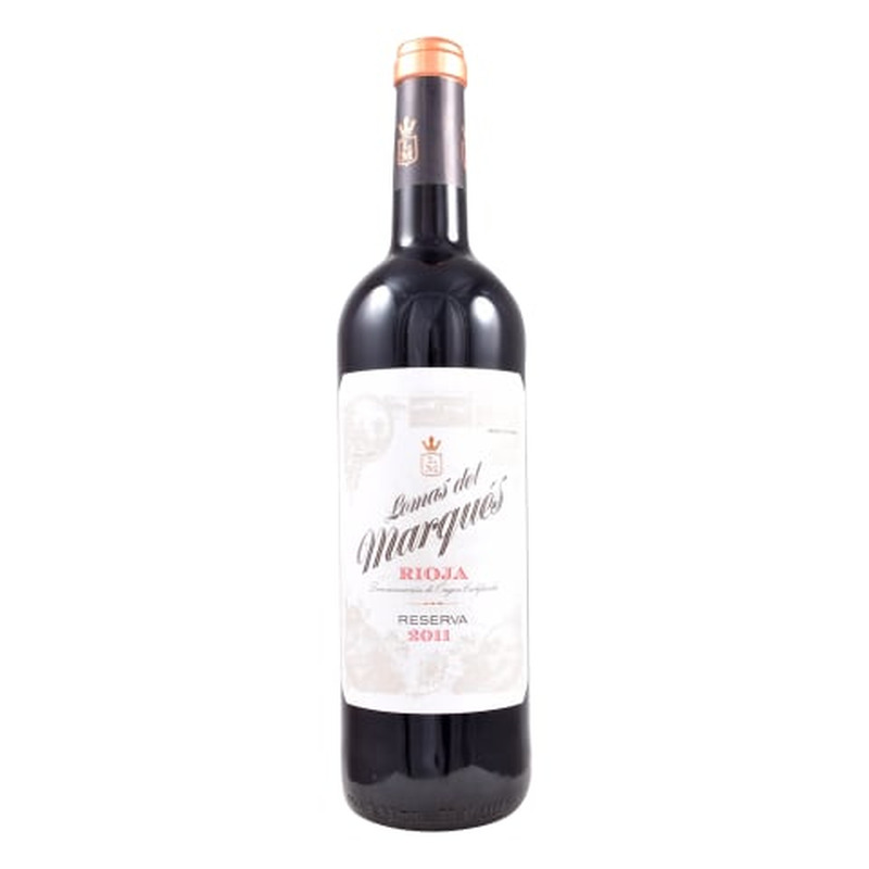 Kaitstud päritolunimetusega vein Lomas del Marques Rioja Reserva 13%vol 0,75l