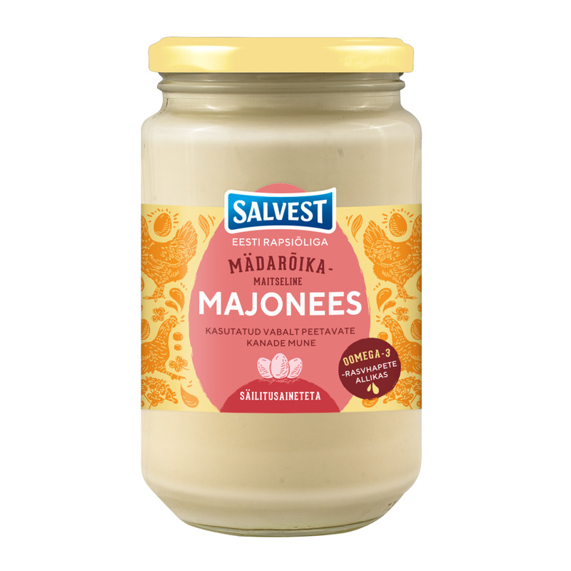 Mädarõikamaitseline majonees, SALVEST, 430 g