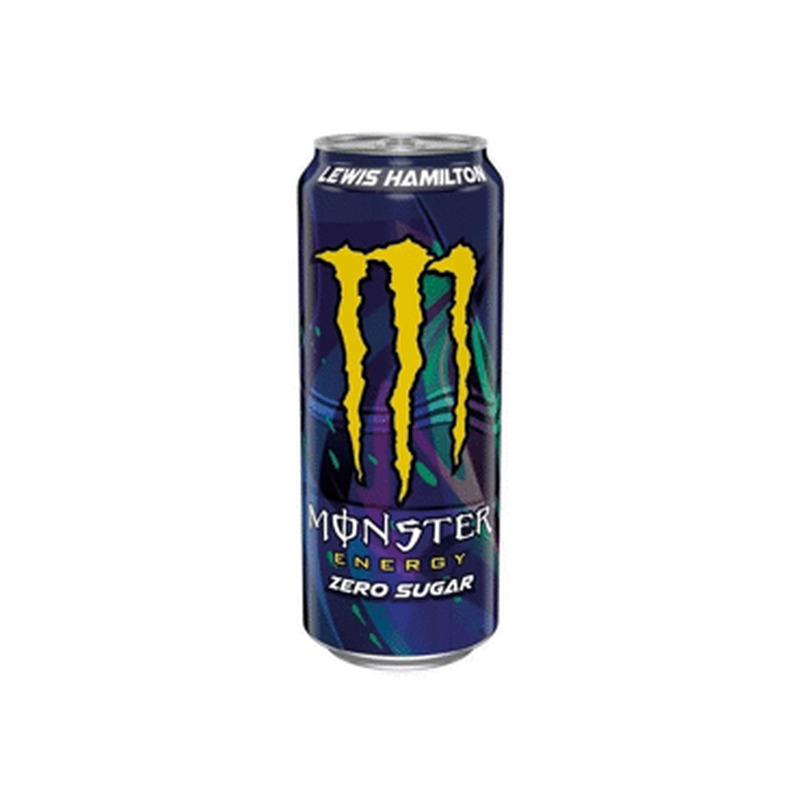 Energiaj.MONSTER Lewis Hamil.Zero 0.5l