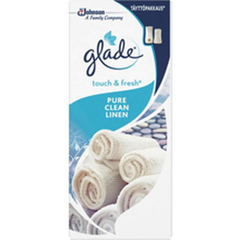 Õhuvärskendaja Tnf Pure Clean Linen täide, GLADE, 10 ml