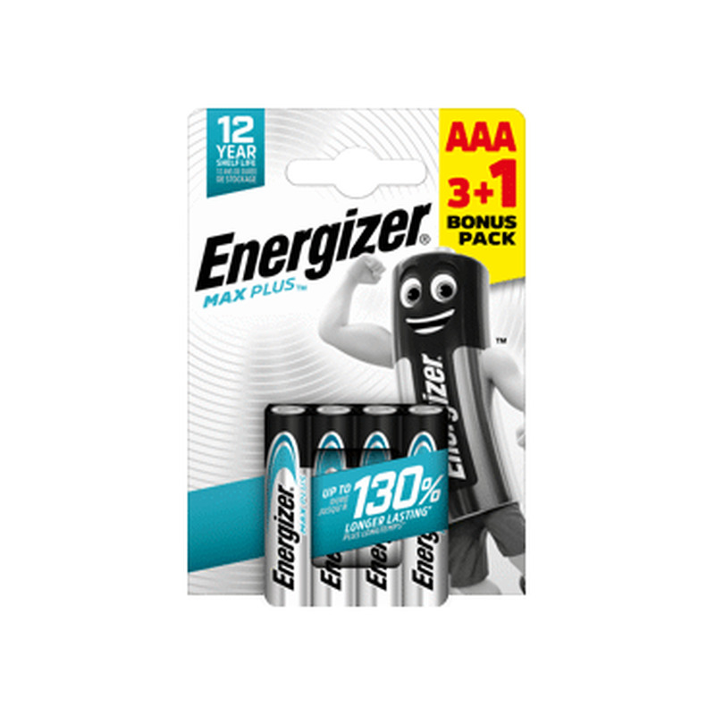 Patareid ENERGIZER Max Plus AAA 1.5 3+1