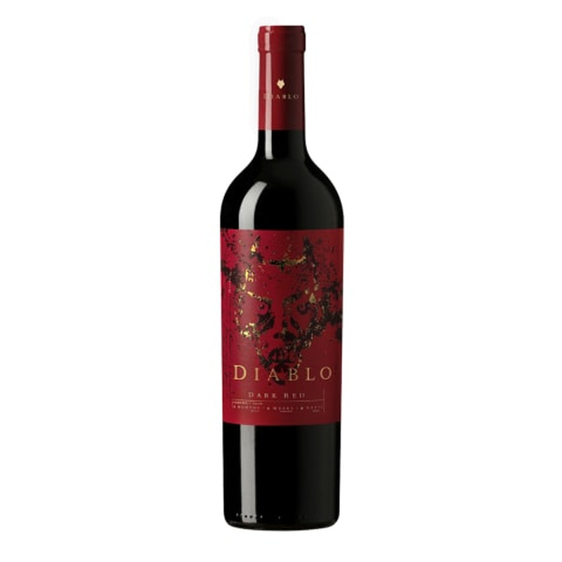 Geograafilise tähisega vein Diablo Dark Red 13,5%vol 0,75l