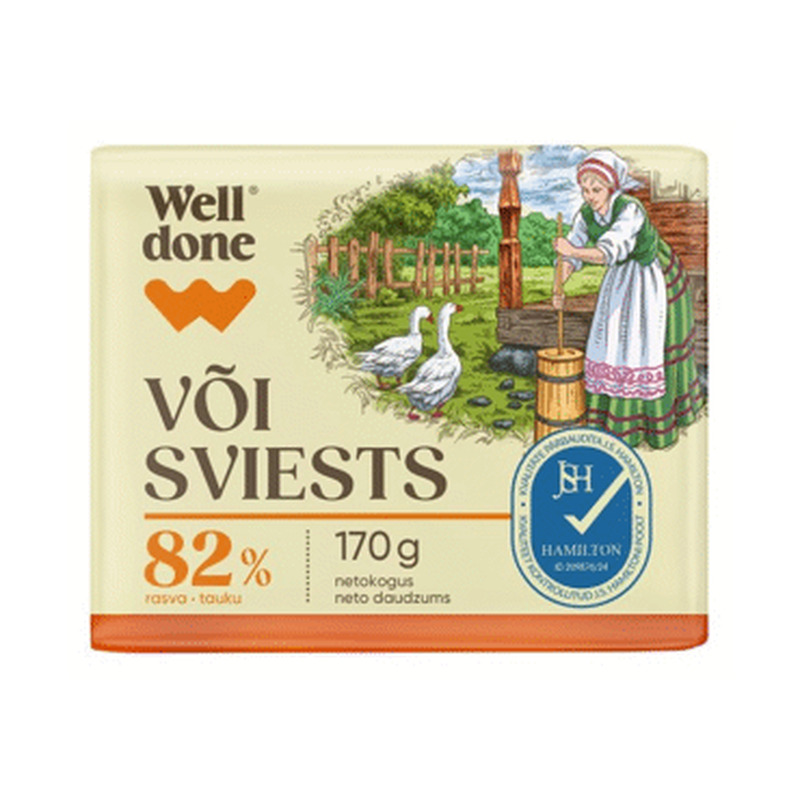 Või WELL DONE 82%, 170g