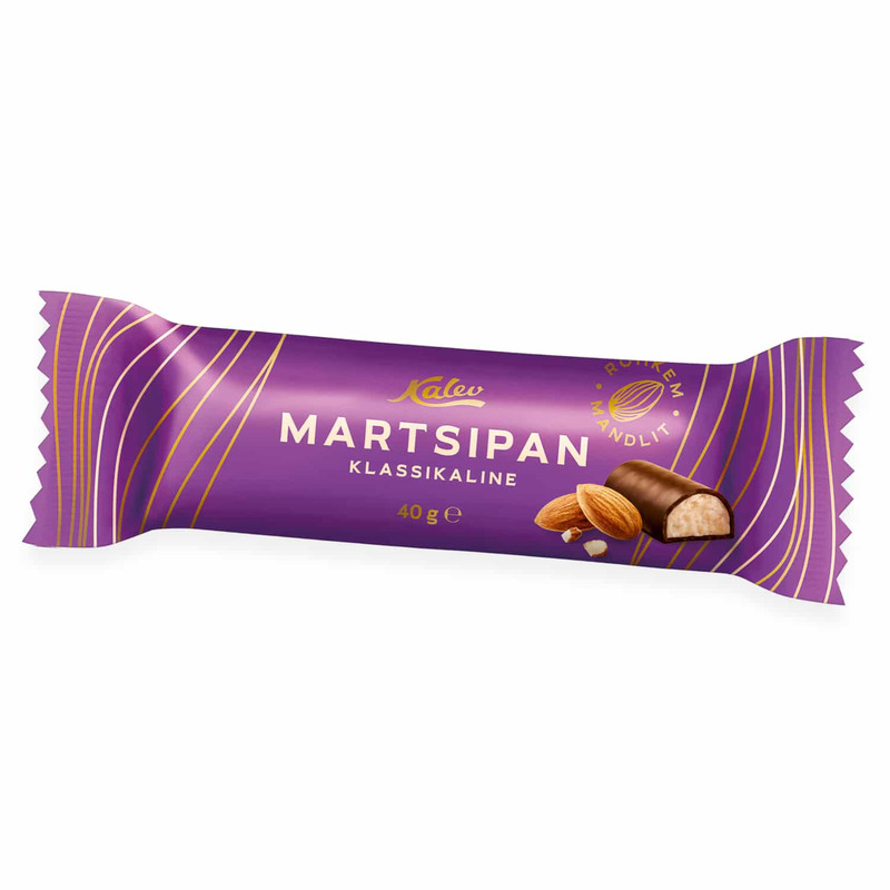 Klassikaline martsipanibatoon, KALEV, 40 g