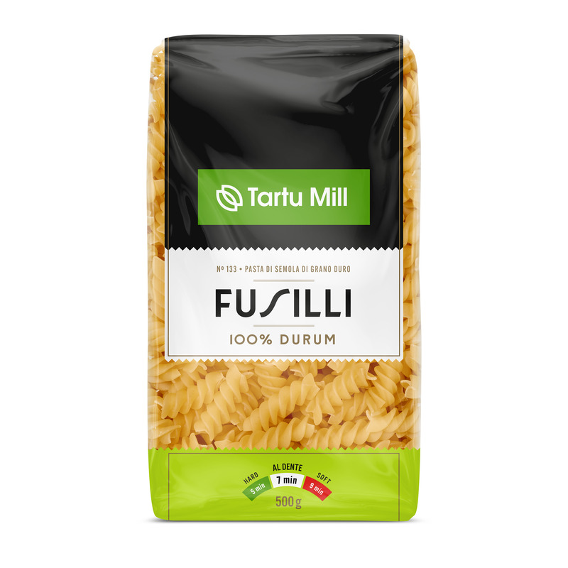 Pasta Fusilli, TARTU MILL, 500 g