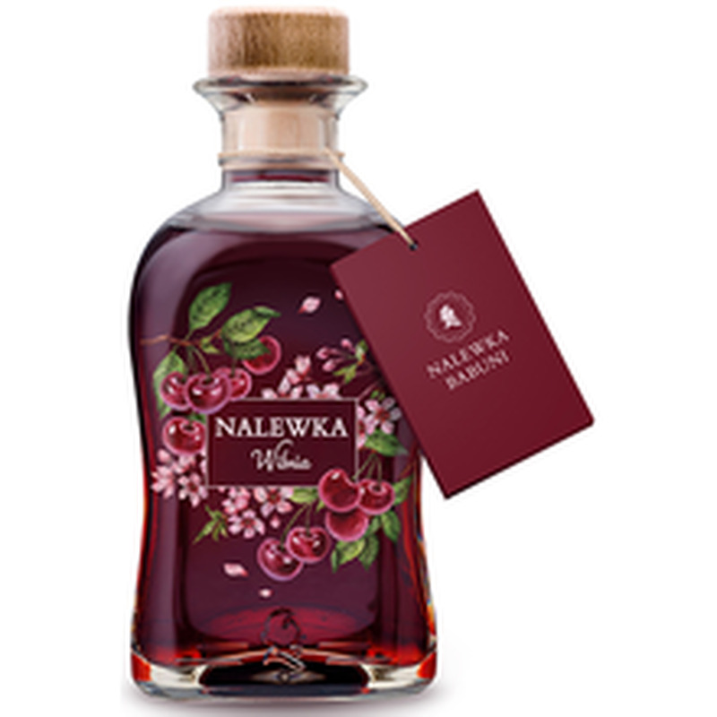 Nalewka Babuni Cherry liköör 18%vol 500ml