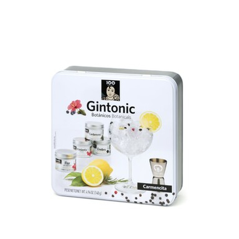 CARMENCITA Gin Tonic vürtsid 140g mensuuriga (kinkekarp)