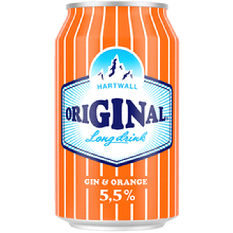 Hartwall original long drink orange 330ml