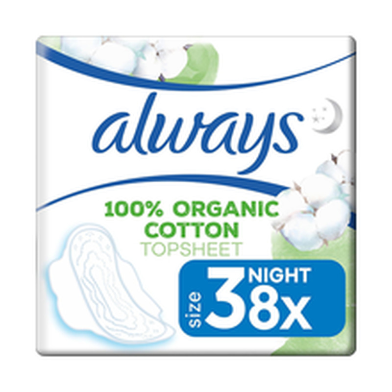 Always cotton protection hügieeniside night 8tk