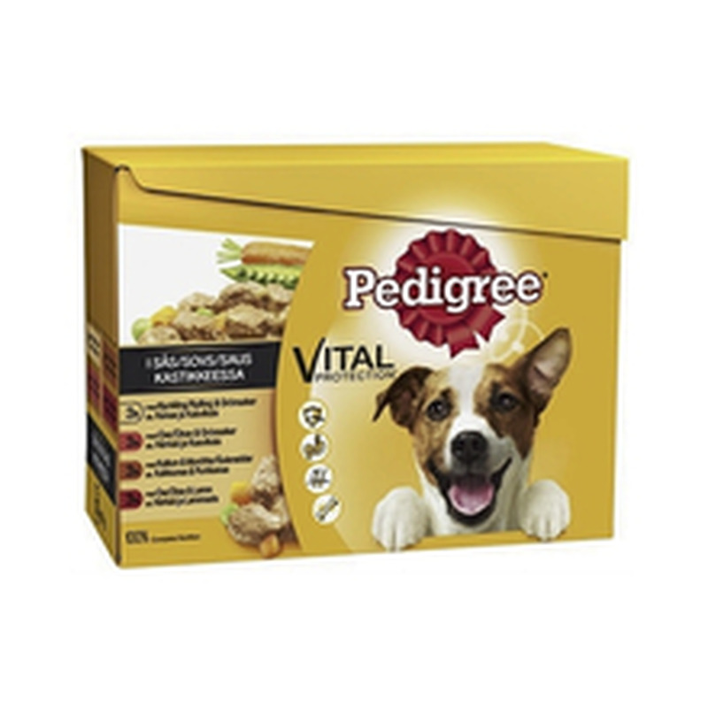 Pedigree Adult koeratoiduvalik kastmes, 12 x 100 g