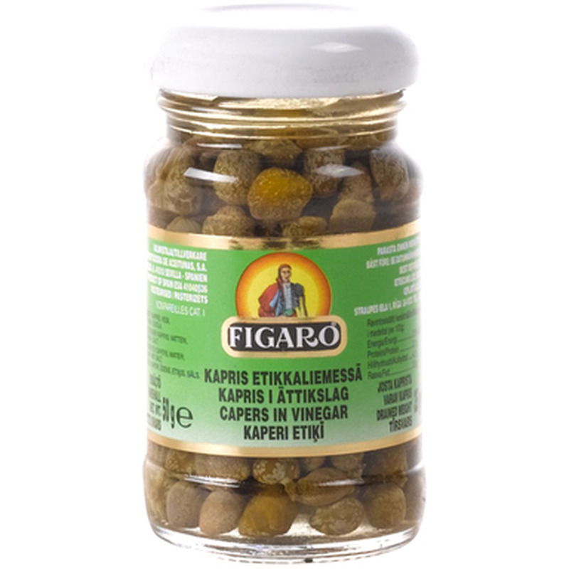 FIGARO Kapparid väikesed 50g (klaas)