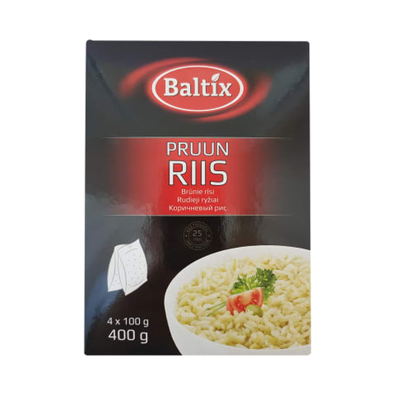 Riis pruun Baltix 4x100g