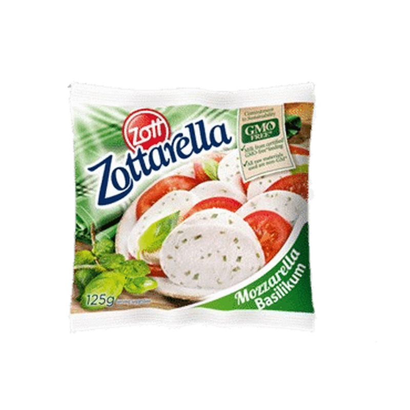 Juust Mozzarella ZOTTARELLA basiil.,200g