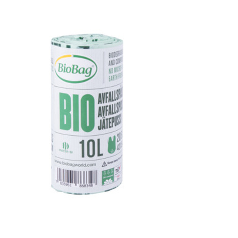 Biobag biolagunev prügikott 10L 20tk