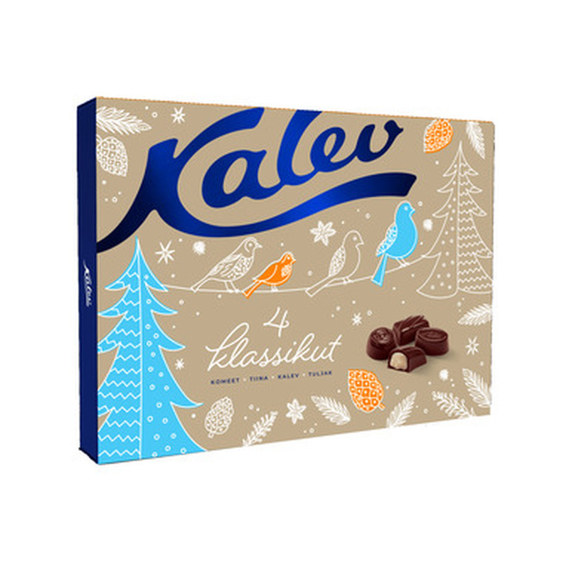 „4 klassikut“ valik šokolaadikomme 480g