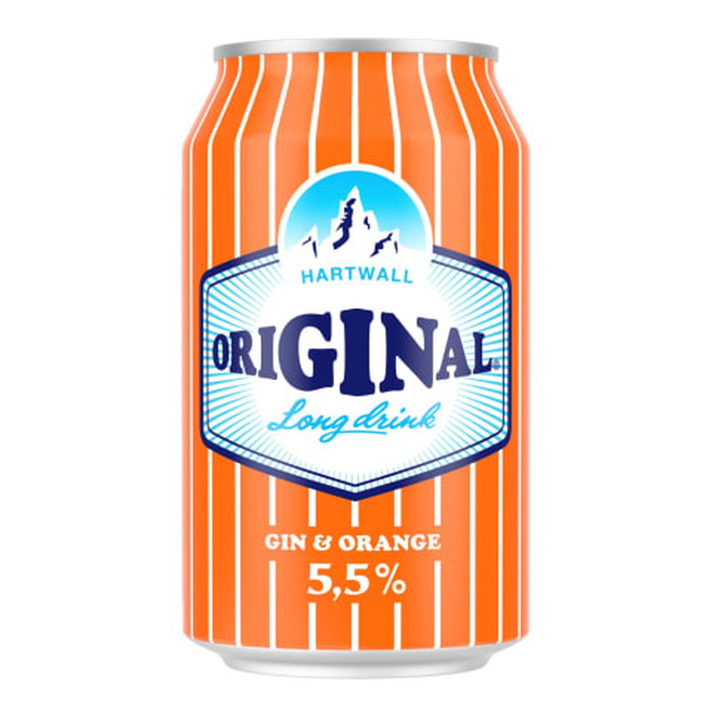 Muu alkohoolne jook Hartwall Original Long Drink Orange 5,5%vol 0,33l