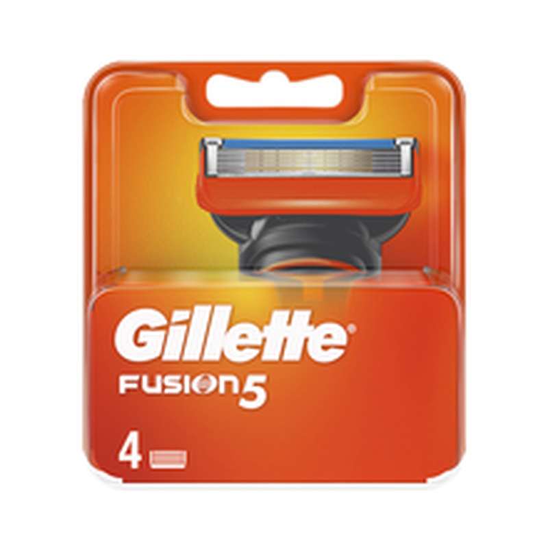 Gillette fusion 5 varuterad 5-tera 4tk