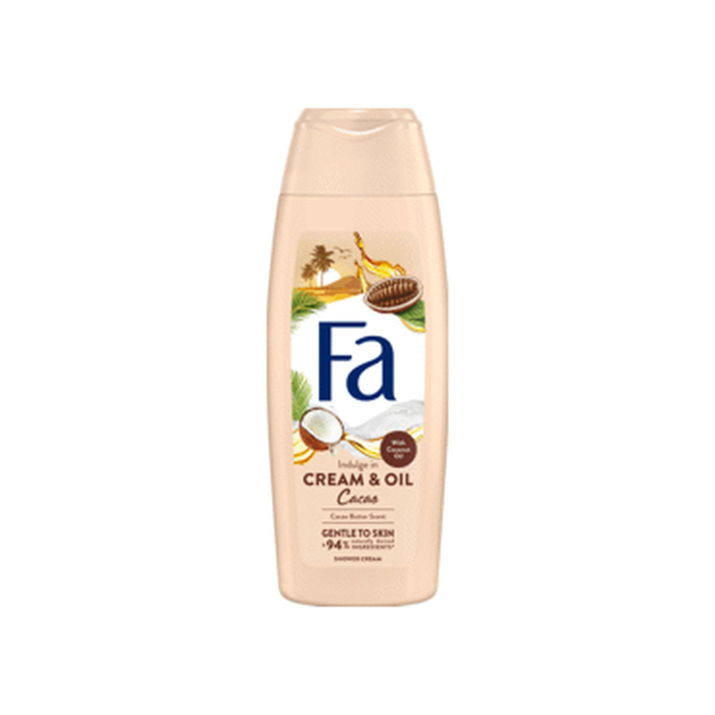 Dušigeel Cacao Butter&Coco Oil, FA, 250 ml