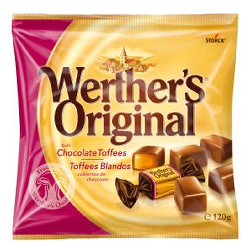 Werthers pehme iiris šokolaadis 120g