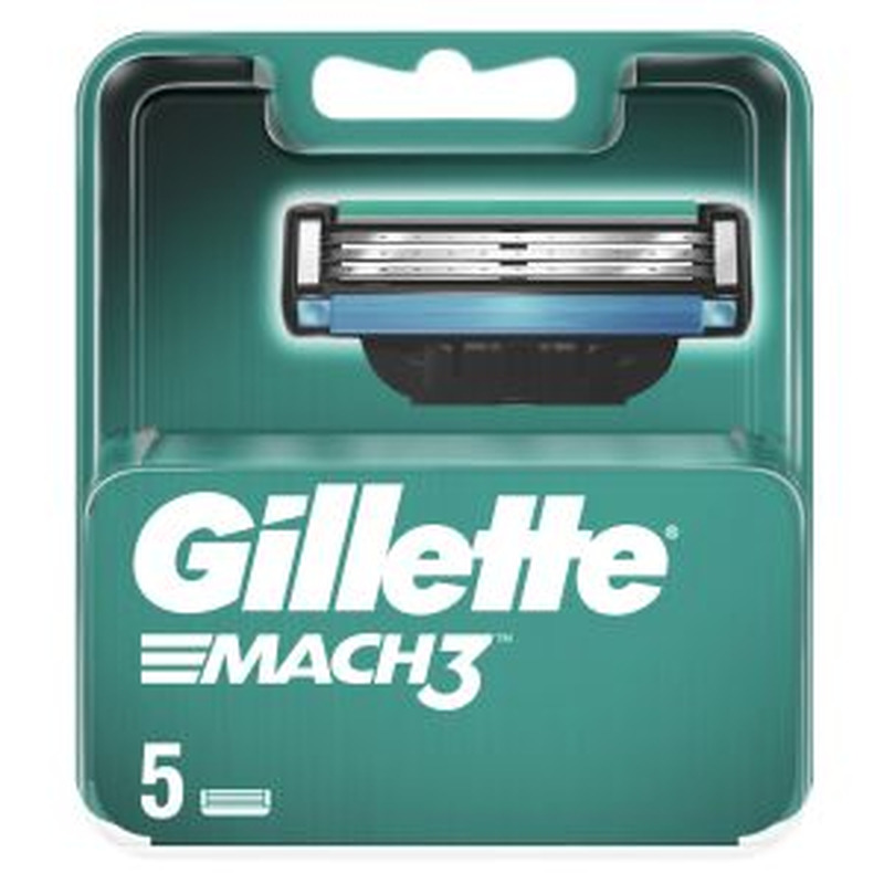 Varuterad Mach3, GILLETTE, 5 tk