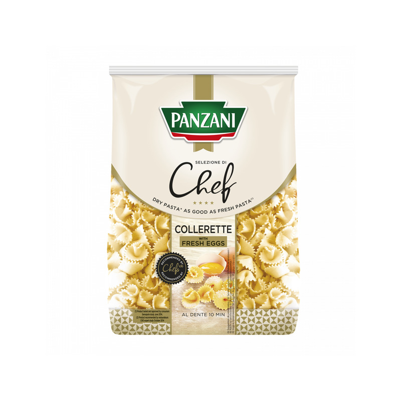 KAST 10 tk! Panzani Selezione Di Chef Collerette pasta munaga 400g