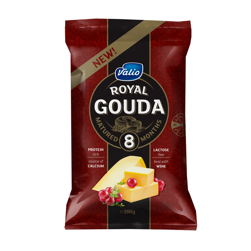 Royal Gouda Black juust, VALIO, 200 g