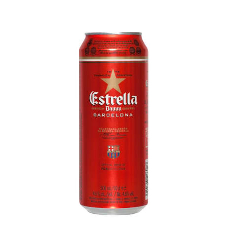 Õlu Estrella Damm 4,6%vol 0,5l purk