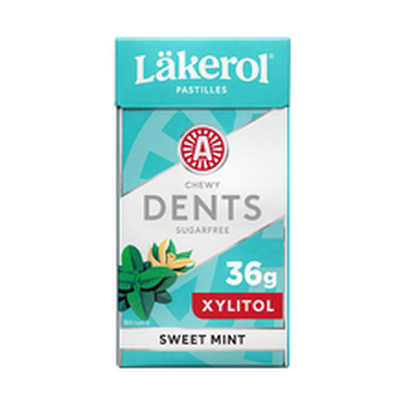 Läkerol Dents Sweetmint ksülitolipastillid 36 g