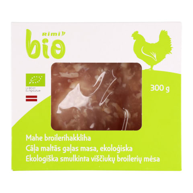 Mahe broilerihakkliha Rimi BIO 300g