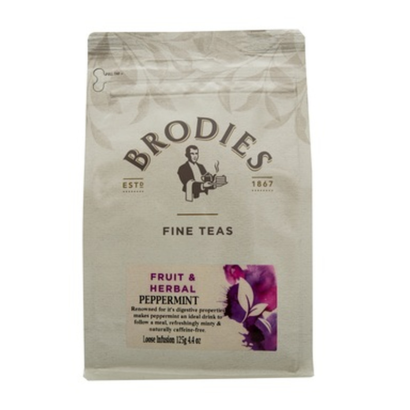 BRODIES Fruit & Herbal Piparmünditee 100g