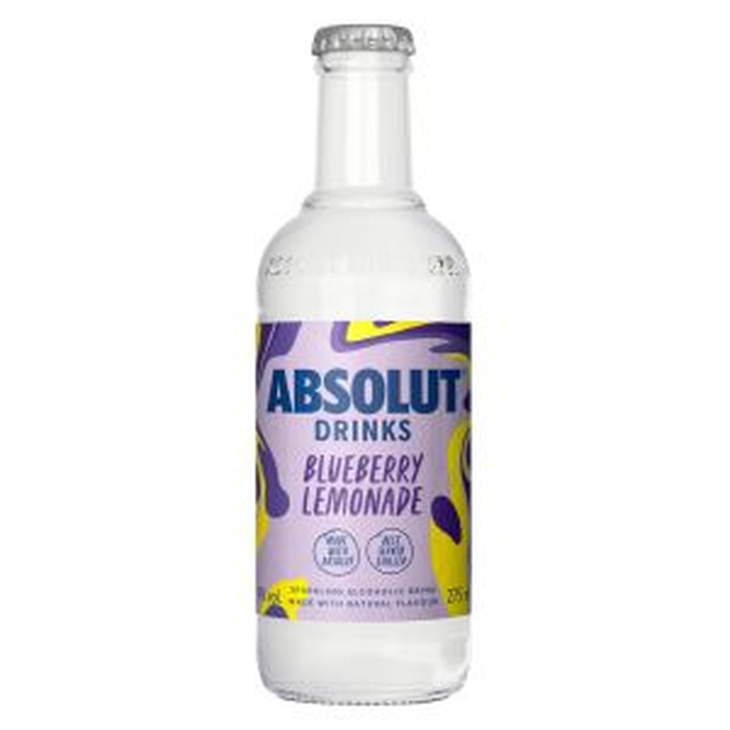 Absolut Drinks Blueberry 4% vol 0.275L muu alkohoolne jook