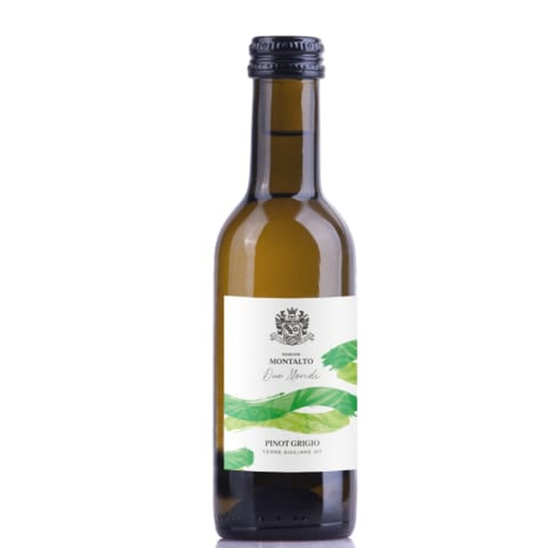 Kaitstud geograafilise tähisega vein Barone Montalto Pinot Grigio 12%vol 0,187l